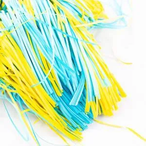 Бумажный наполнитель Микс (желтый, голубой) пастель 100 гр.