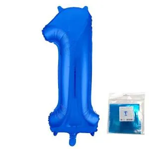 Цифра 1 - 40" Slim Синий (Россия) / 754504/1207-5022