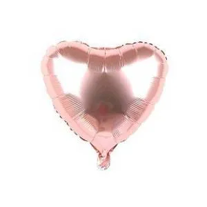 24" Сердце розовое золото (Китай)/722400С