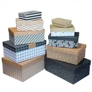 Коробка 22*14*8.5 см "Стильное ассорти"