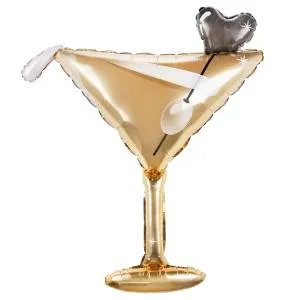 47" Бокал Мартини, золото / Китай 24821