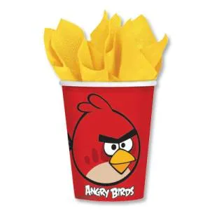 Стаканы  "Angry Birds" 8 шт.