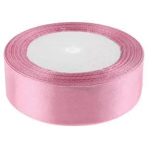Лента атлас дикая роза 25 мм*22,85 м