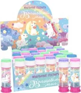Мыльные пузыри  "Волшебные единороги" 60 мл./ 500415