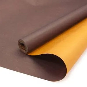 Крафт-бумага Персик/Темный Коралл 70см*10м/46867