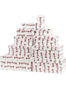 Коробка 12*6,5*4 см Новогодний поезд