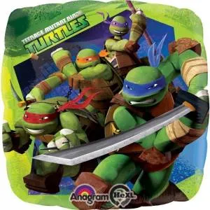 Шар 18" Черепашки-Ниндзя (Анаграм) / 1202-1722