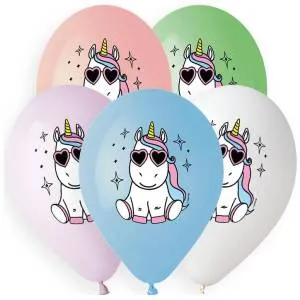 Единорог в очках, пастель асс 14" Ит 1103-2129