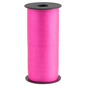 Лента полипропилен. Розовый Неон 5 мм*100 м./6233106