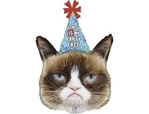 Сердитая кошка в колпаке 36"/ Grabo 35260