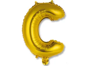 Буква "С" 14" - золото/ Китай 1206-0820
