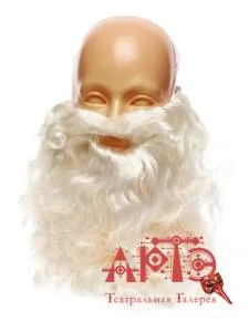 Борода с усами Дед Мороз (SB 090191)