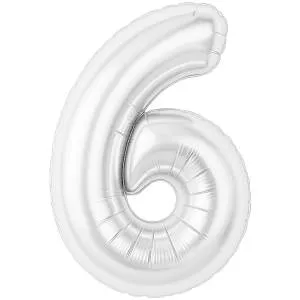 Цифра 6 - 40" Slim Белый блеск (Россия) / 1207-6593