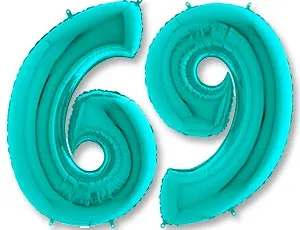 Цифра "6/9" -  Тиффани /Grabo                     