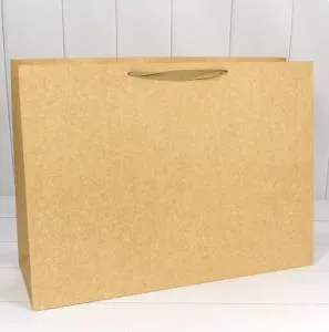 Пакет подарочный 55*40*20 см. Крафт "Люкс" / 000221ТА