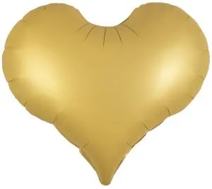 24" Сердце Люкс, Светлое золото матовое / Китай 24842