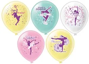 12" Чемпионка! 5 дизайнов/ 25 шт (Тайланд) / ч45973