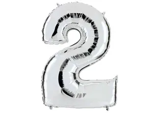 Цифра "2" -  Серебро /Grabo                     