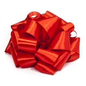 Бант Атласная лента, Красный 21 см/5112120