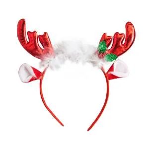 Ободок Оленьи рожки, Красный/6230809