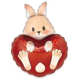 30" Зайка в сердце / Китай 1207-6657