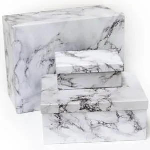 Коробка 19*13*7.5 см "Мрамор"