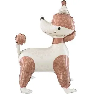 AIR 3D Пудель в колпачке, коричневый (ходячий шар)/ 26601