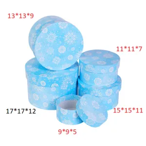 Коробка "Снежинки" 13*13*9 см ПП-8721