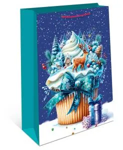 Пакет подарочный 18*22,3*10 см. / 0192.550