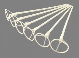 Комплект Трубочка 60 см и Зажим 6 см для сферы (50 шт)/ 6015369 Китай