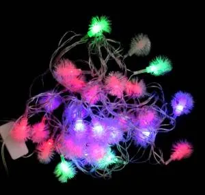 Гирлянда с насадками "Пушистик" 4 м. (Ч03698)