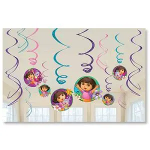 Спираль "Даша-путешественница" 46-60 см.12 шт.