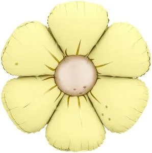 25" Ромашка желтая, сатин (для воздуха) / Китай 27425