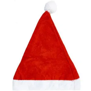 Колпак Санты Текстиль 38 см / 1501-4783