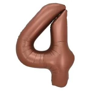 32" Цифра "4" Шоколад / Китай 26044