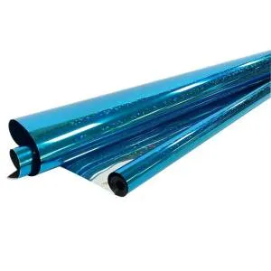 Пленка голография СИНЯЯ 70 см*7,5 м./1113-70