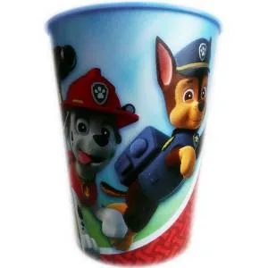 Стаканы пластиковые "Щенячий патруль" 473 мл 