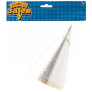 Колпак фольг золото/серебро 8 шт. 1501-1896