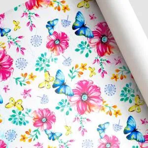 Бумага упак. Мальва 0,7*10 м./ 8811570   