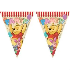 Гирлянда - вымпел "Винни Пух алфавит" 300 см.