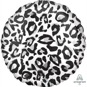 Шар 18" Снежный барс Сафари (Анаграм) / 1204-1143