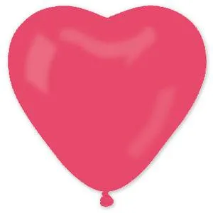 Сердце 25" красное