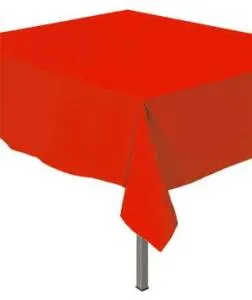 Скатерть "Делюкс" Красная 2,7*1,37м (Колумбия)