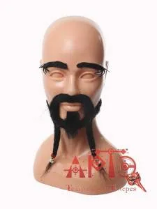 Комплект борода, брови и усы "Колдун" 