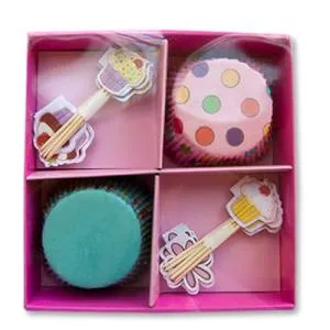 Декор-комплект д/кекса Сладкий праздник/48 шт. 