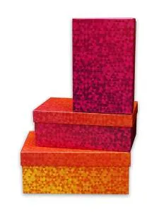 Коробка 21*14*8 см "Переливы"