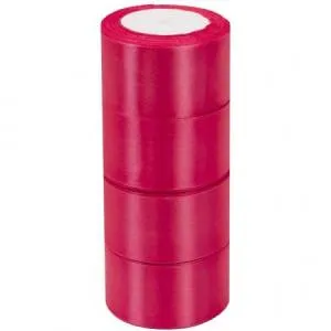 Лента атлас коралловый 50 мм*22,85 м/ 88002053/ 50023