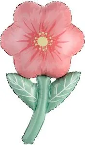 38" Цветок нежный анемон розовый / Китай 27627