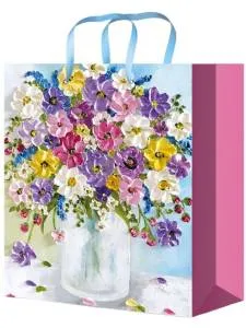 Пакет подарочный S/ПКП-0303  11,5*14,5*6 см 