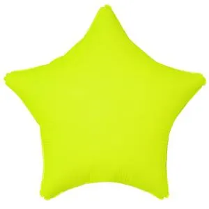 18" Звезда Неон Yellow (Китай) 1204-1549